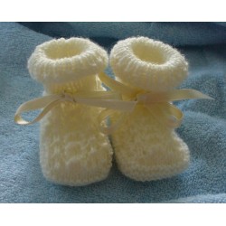Knitting Baby Boots - Softy